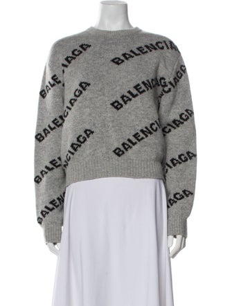 Balenciaga 2018 All Over Sweater