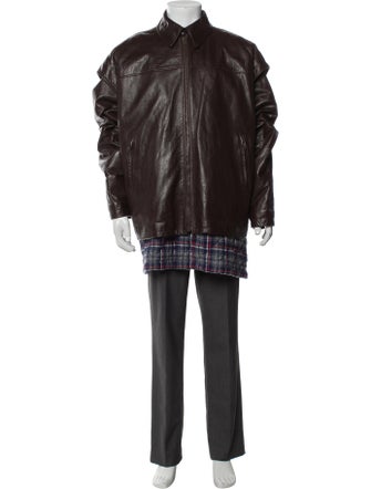 Balenciaga 2018 Layered Moto Jacket