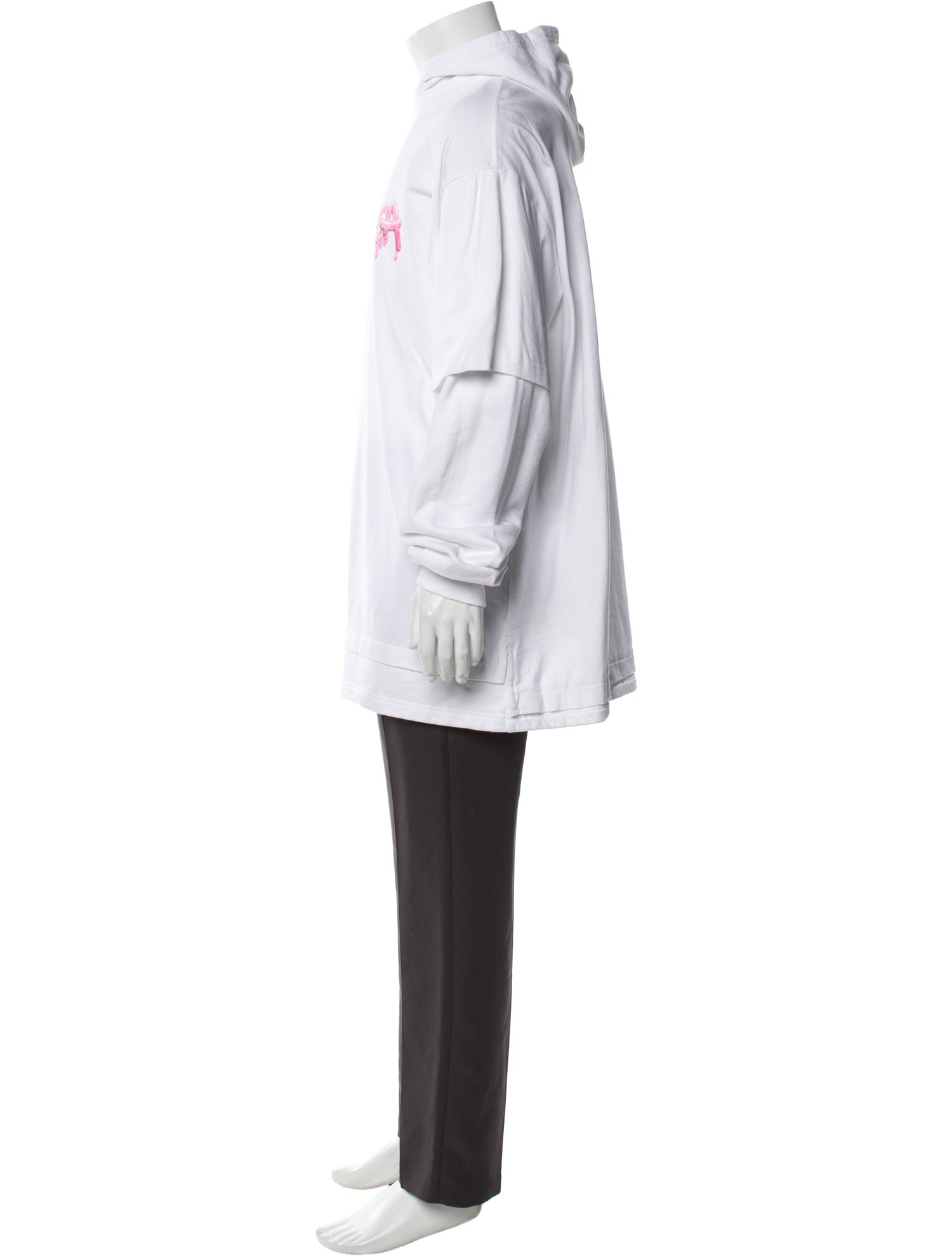 Balenciaga 2021 Graphic Print Hoodie