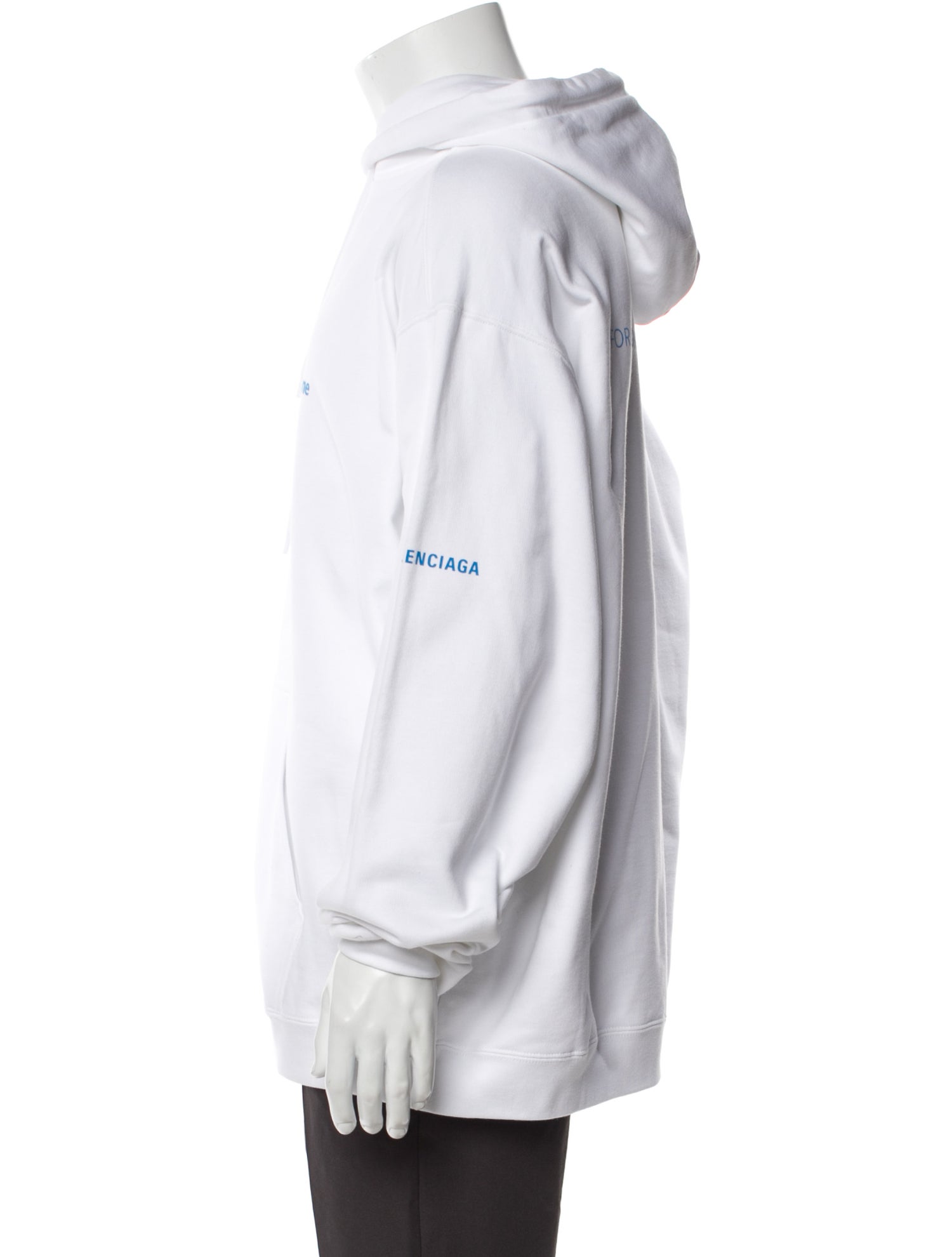 Balenciaga 2022 Graphic Print Hoodie