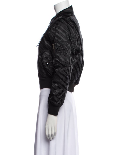 Balenciaga 2017 Patterned Bomber Jacket
