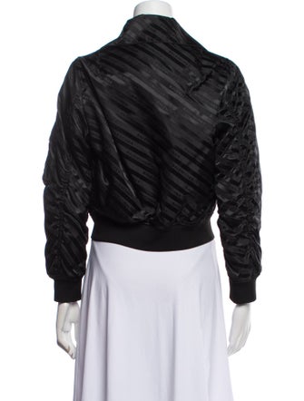 Balenciaga 2017 Patterned Bomber Jacket