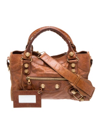 Balenciaga Leather Motocross City Giant