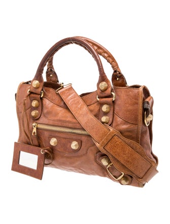 Balenciaga Leather Motocross City Giant