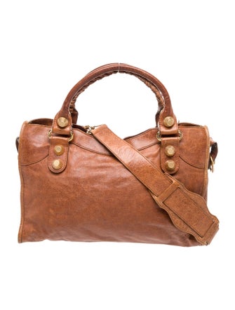 Balenciaga Leather Motocross City Giant