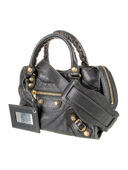 Balenciaga Leather Motocross Classic City Mini