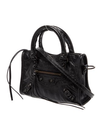 Balenciaga Leather Motocross Classic City