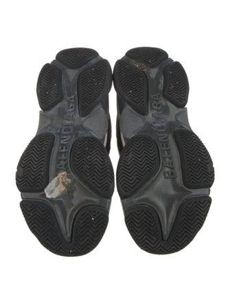 Balenciaga Triple S 'Red Black' (Pre-Distressed) Sneakers