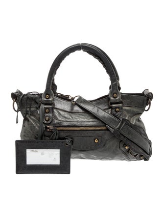 Balenciaga Leather Motocross Classic First