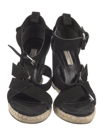 Balenciaga Suede Espadrilles