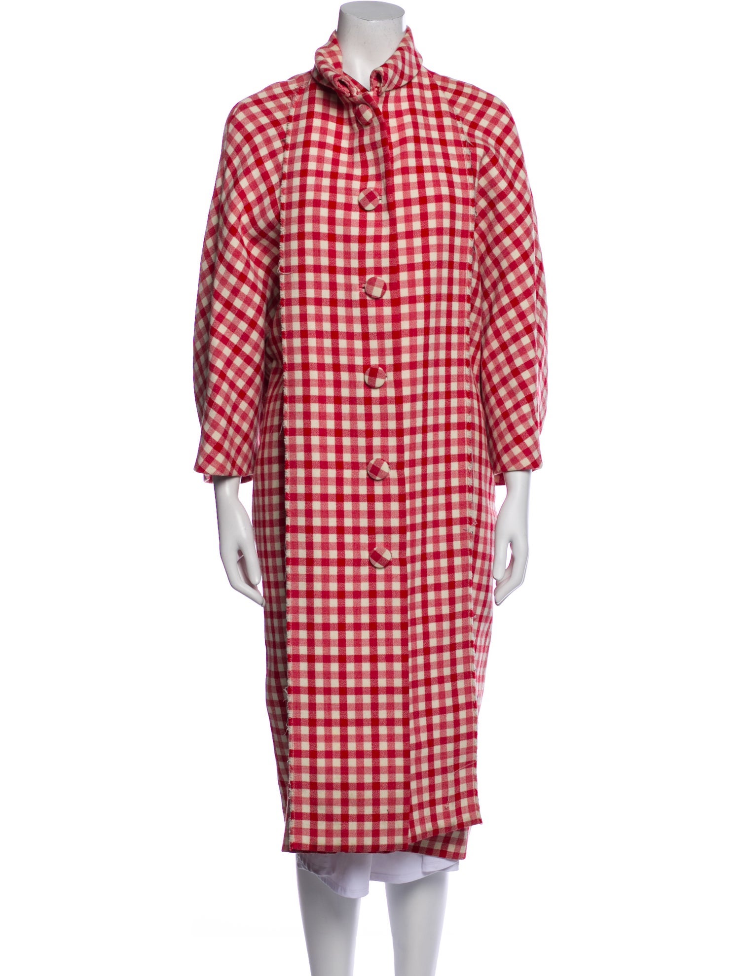 Balenciaga 2017 Virgin Wool Trench Coat