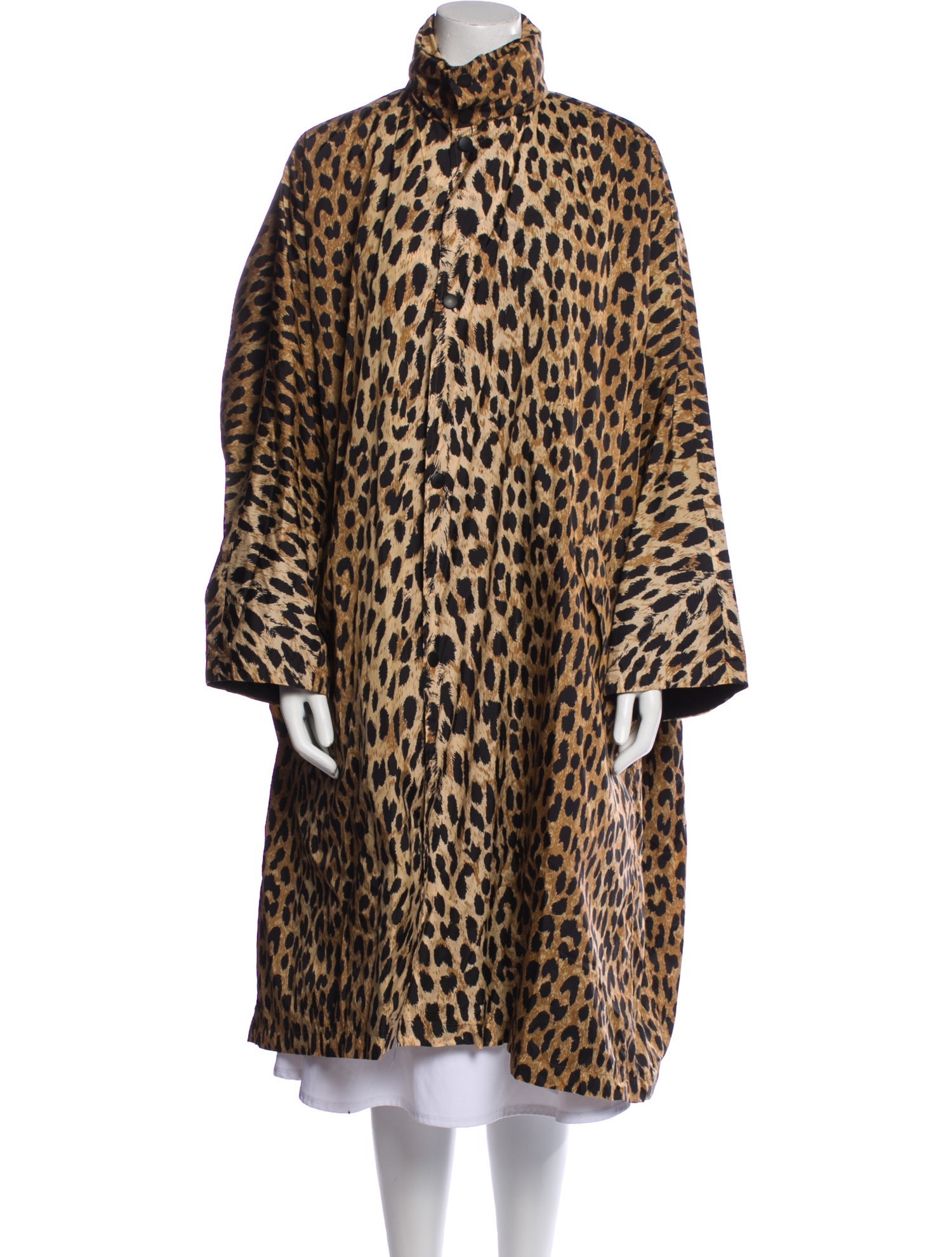 Balenciaga 2019 Animal Print Coat