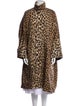 Balenciaga 2019 Animal Print Coat