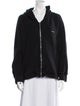 Balenciaga 2017 Logo Zip-Up Hooded Sweatshirt