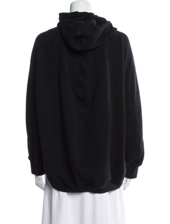 Balenciaga 2017 Logo Zip-Up Hooded Sweatshirt