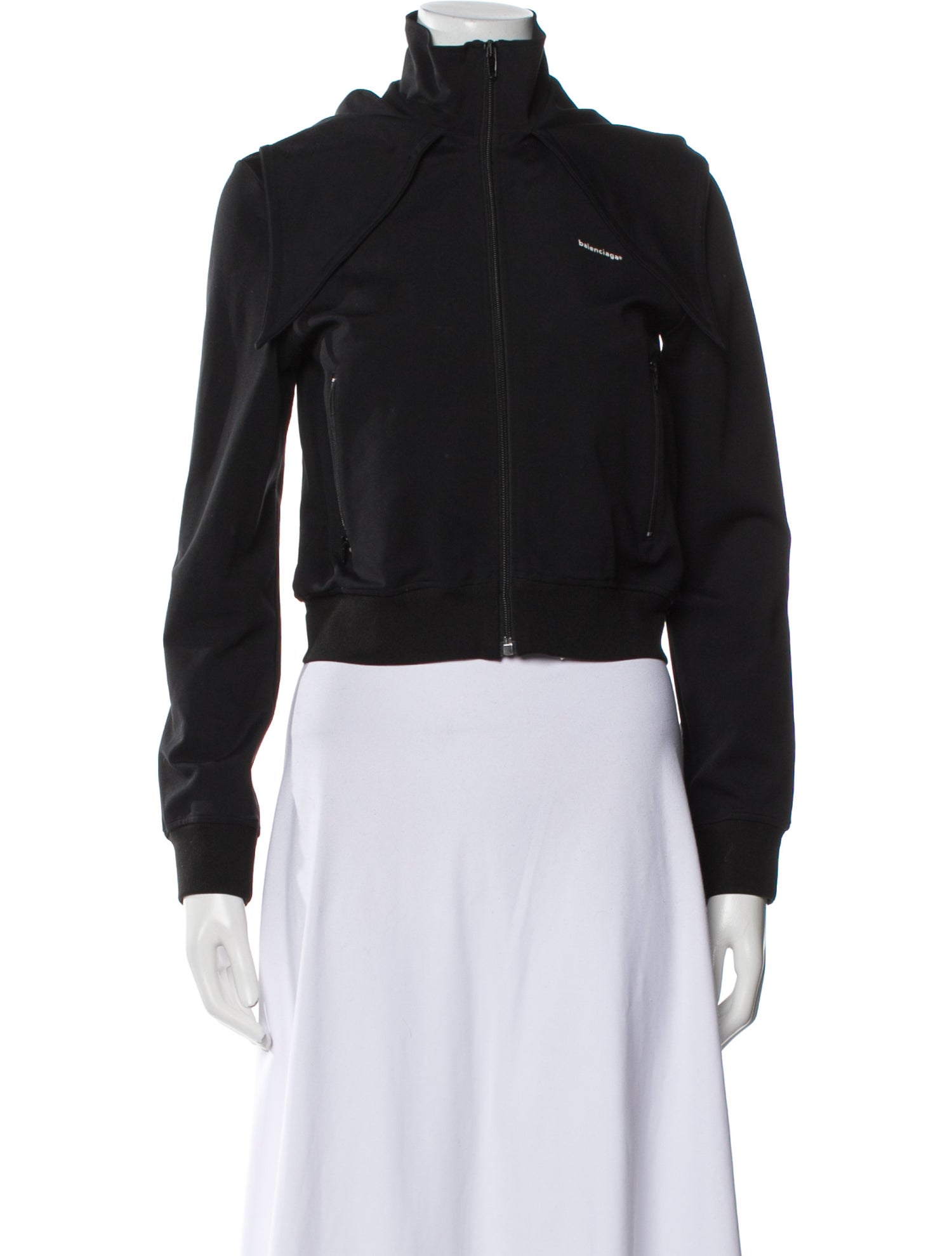 Balenciaga 2017 Copyright Logo Bomber Jacket