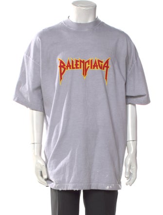 Balenciaga 2021 Graphic Print T-Shirt