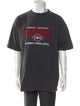 Balenciaga 2021 Graphic Print T-Shirt
