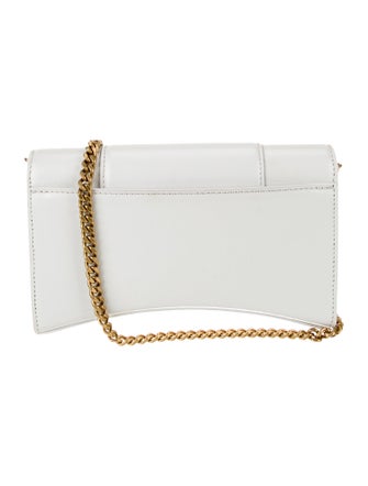 Balenciaga Leather Hourglass Wallet On Chain 2022
