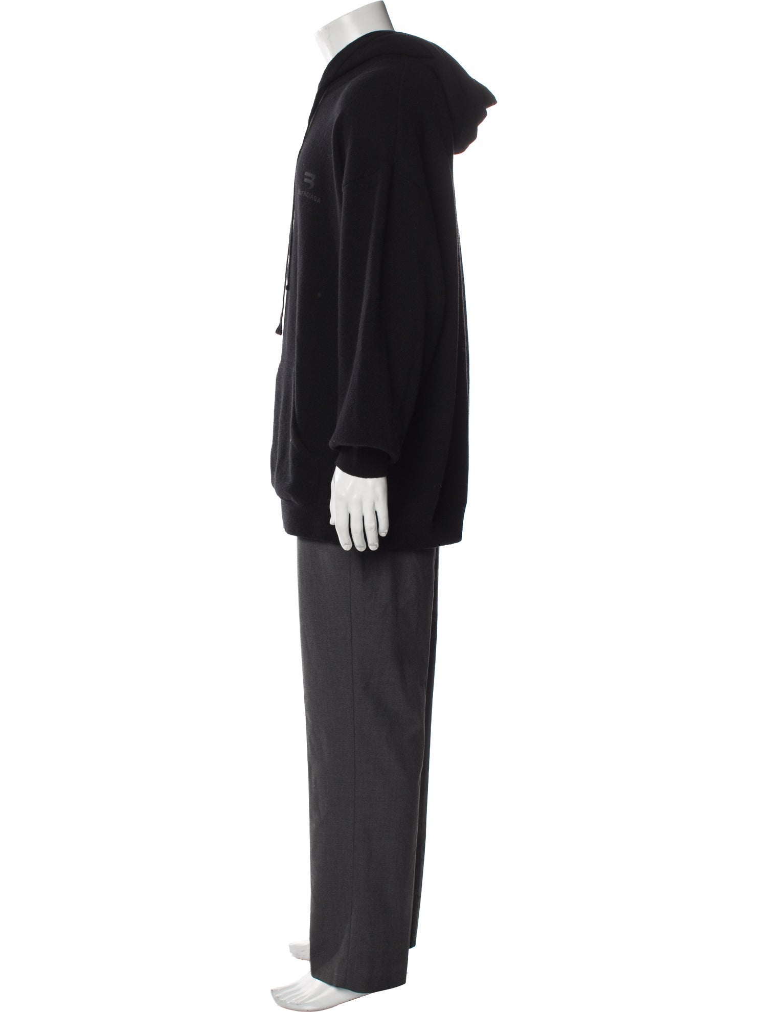 Balenciaga 2021 Sporty B Logo Hoodie