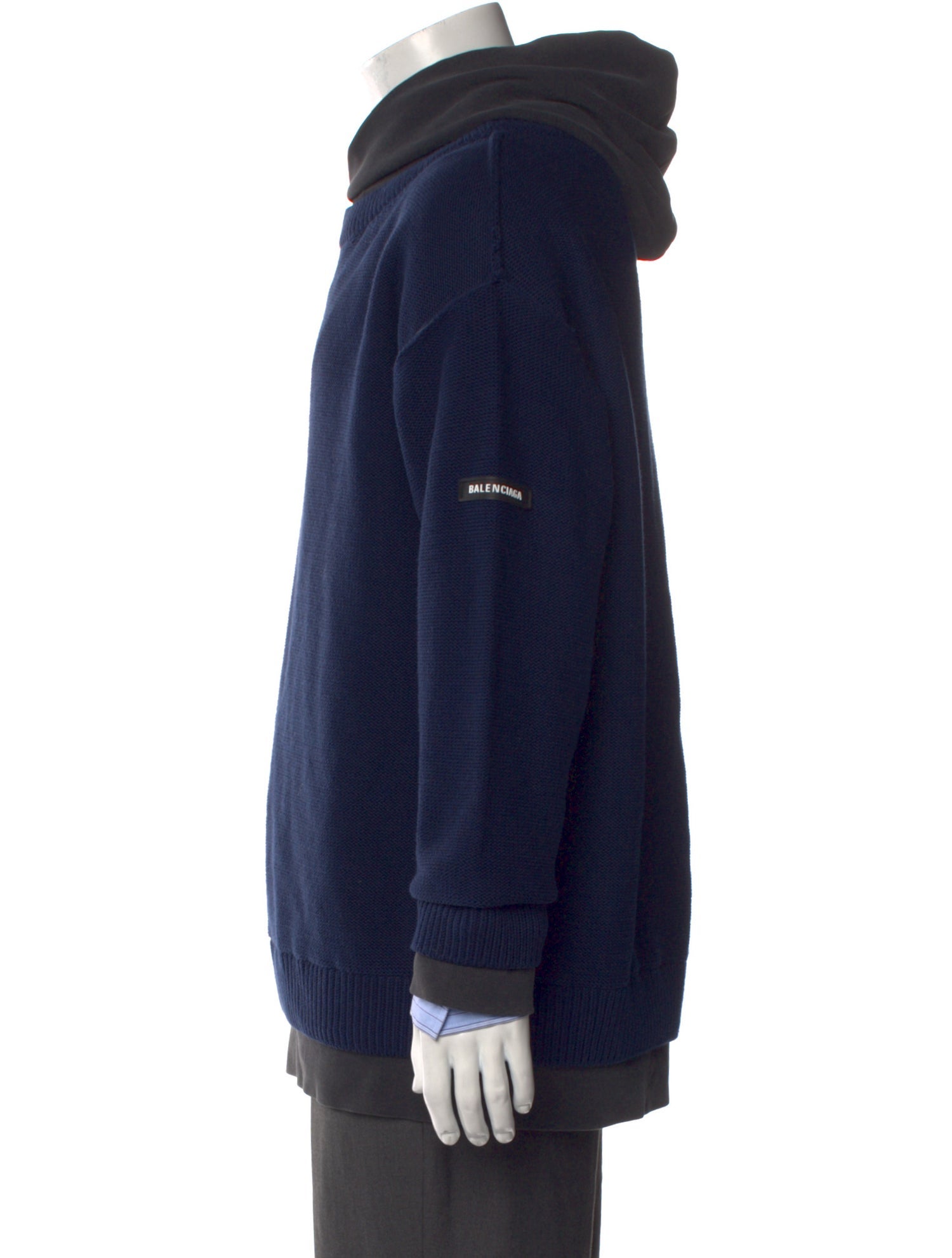 Balenciaga 2023 Crew Neck Hoodie