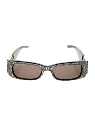 Balenciaga Square Tinted Sunglasses