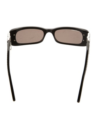 Balenciaga Square Tinted Sunglasses