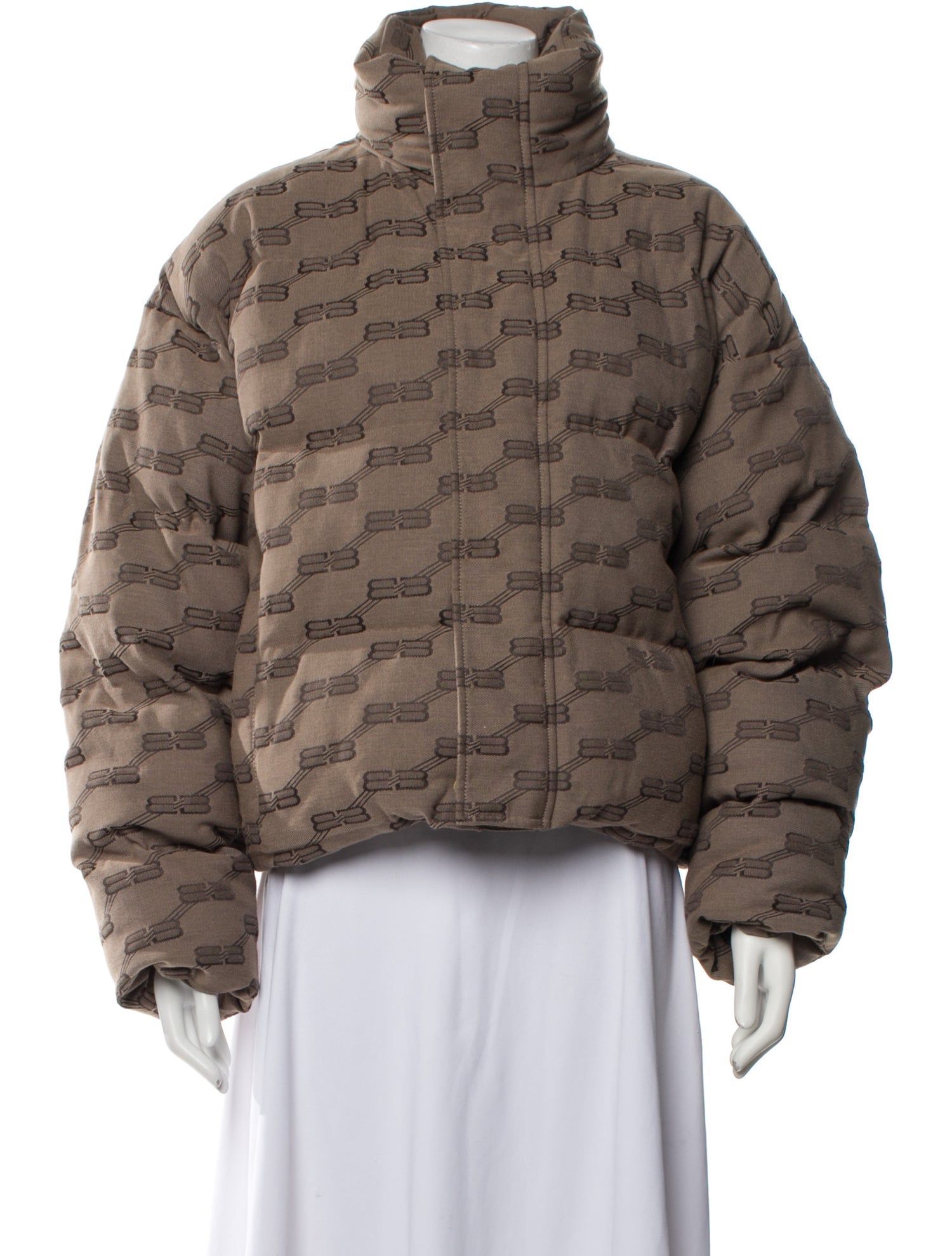 Balenciaga 2022 BB Monogram Coat