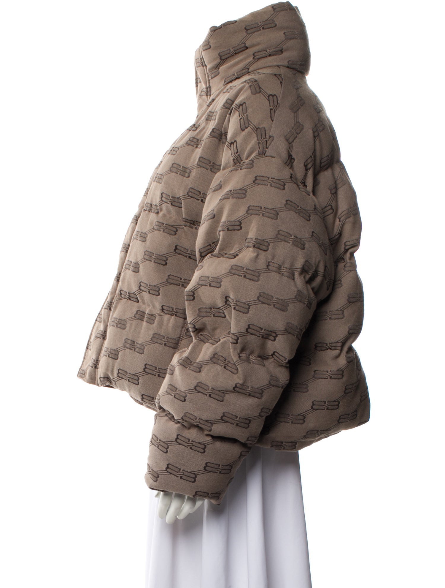 Balenciaga 2022 BB Monogram Coat