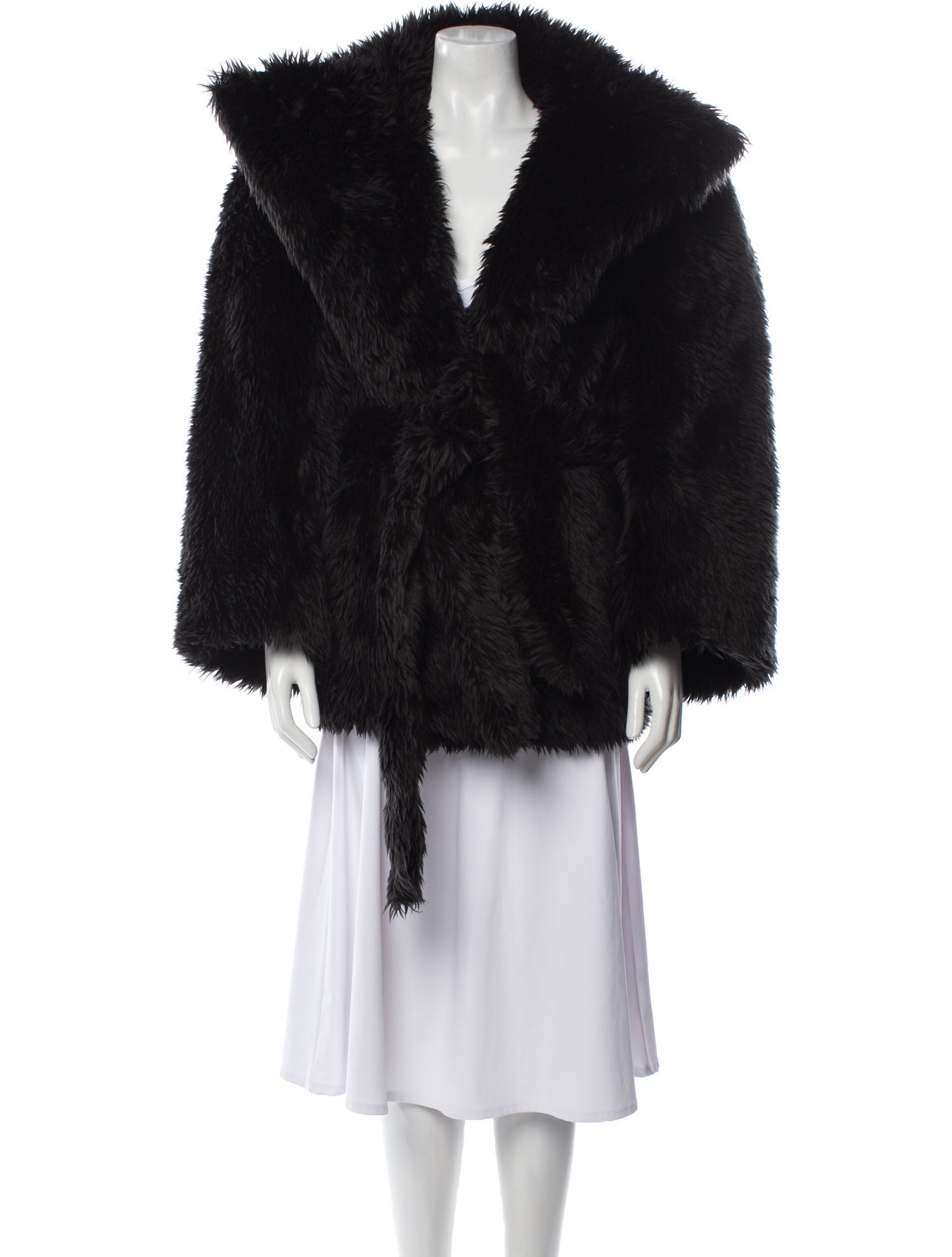 Balenciaga Vintage 2022 Faux Fur Jacket w/ Tags