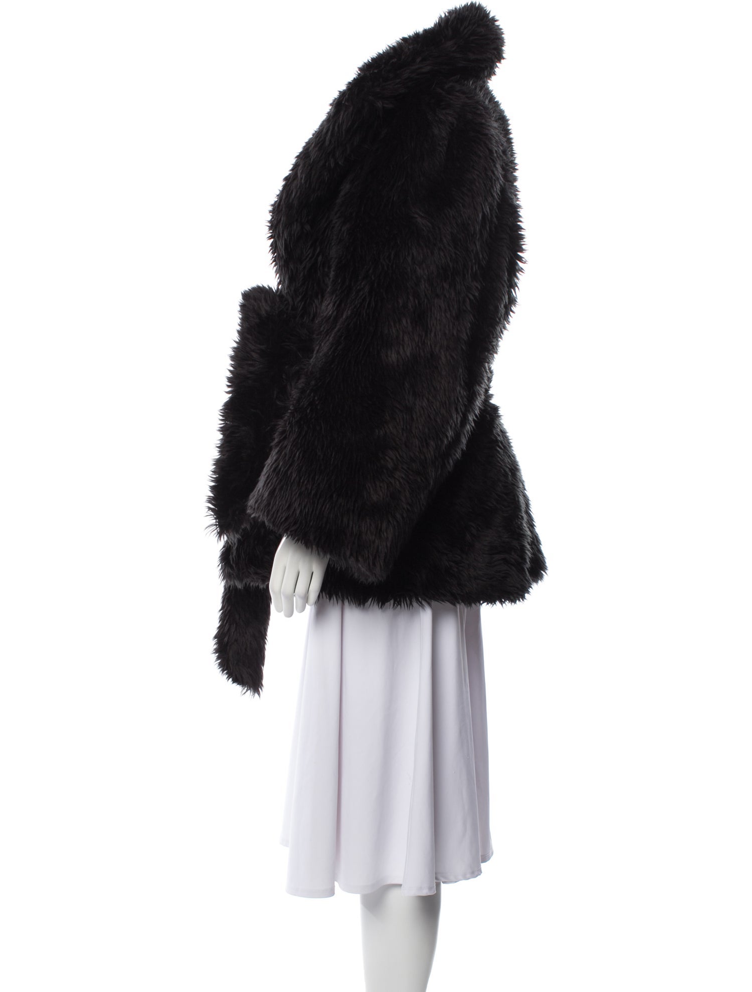 Balenciaga Vintage 2022 Faux Fur Jacket w/ Tags