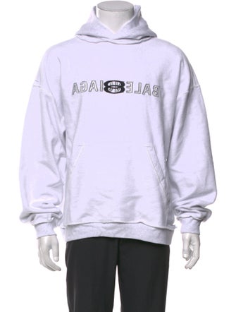 Balenciaga 2023 Signature Logo Hoodie