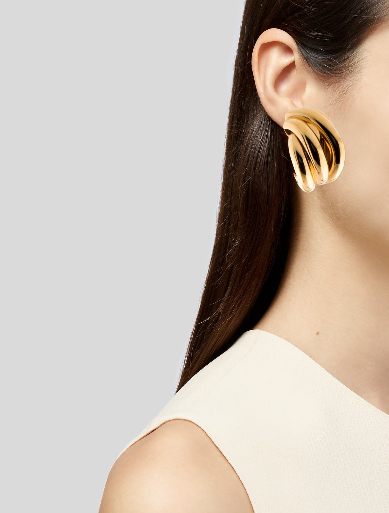 Balenciaga Saturne Clip-On Earrings