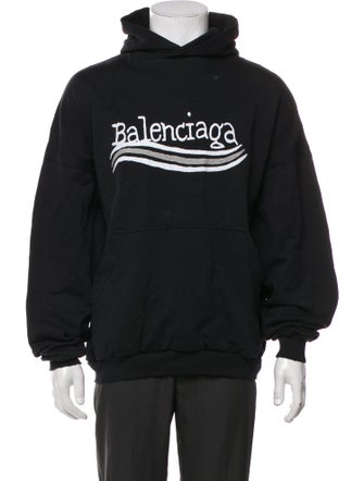 Balenciaga 2023 Signature Logo Hoodie