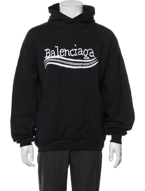 Balenciaga 2023 Signature Logo Hoodie