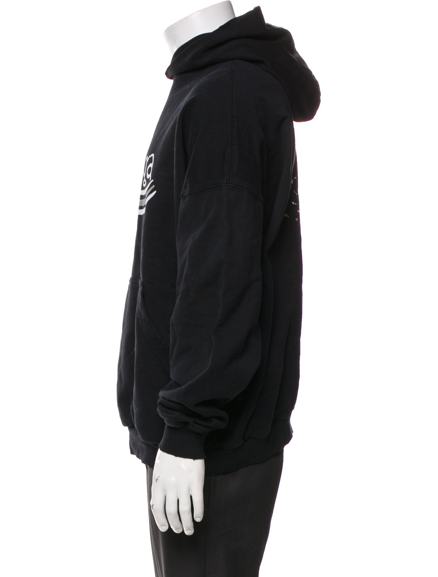 Balenciaga 2023 Signature Logo Hoodie