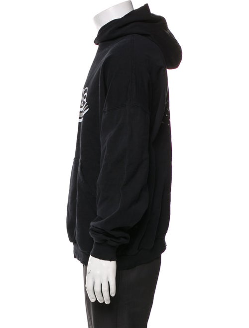Balenciaga 2023 Signature Logo Hoodie