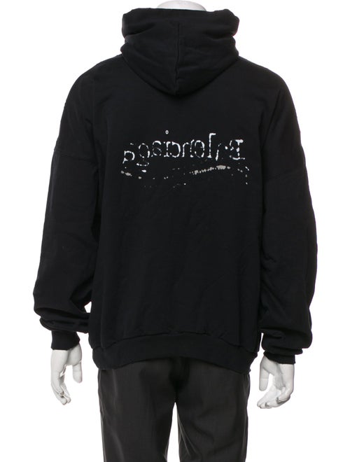 Balenciaga 2023 Signature Logo Hoodie