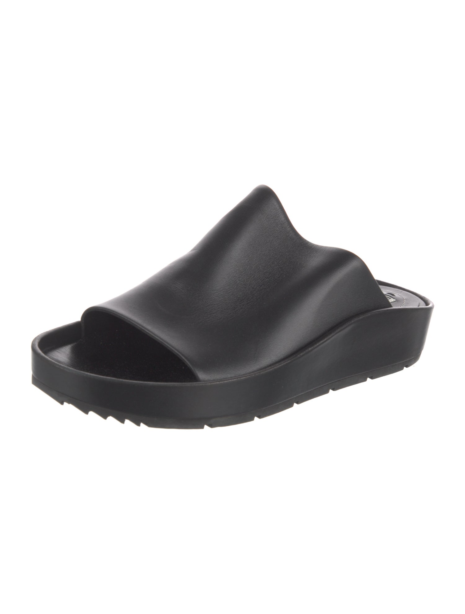 Balenciaga Leather Slides