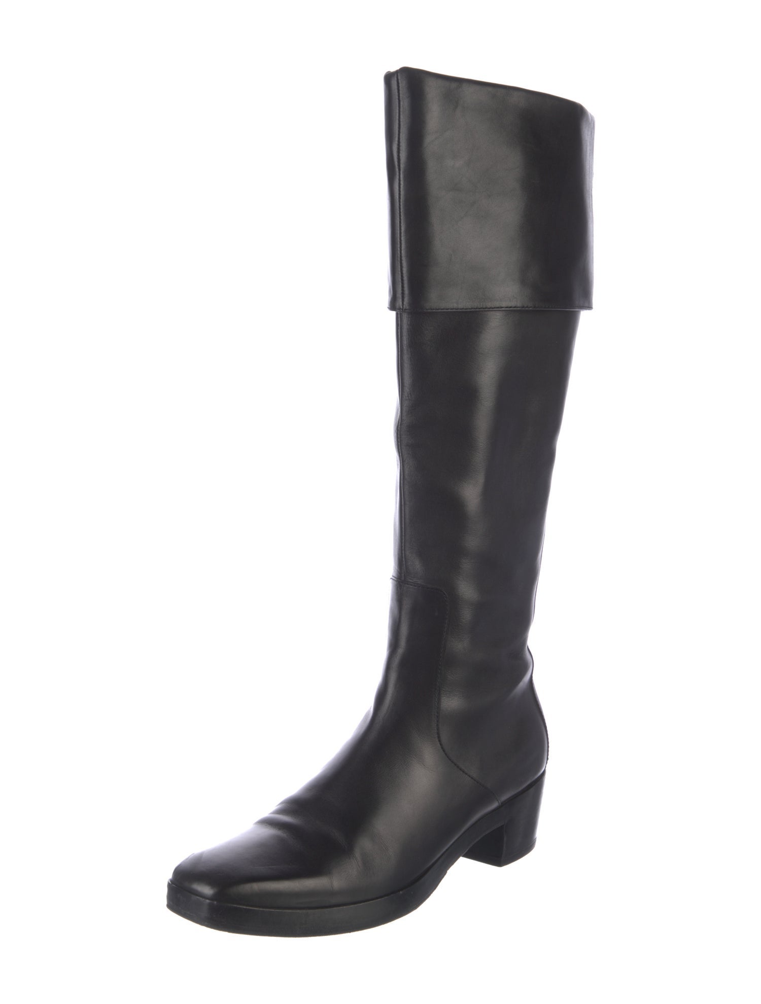 Balenciaga Leather Riding Boots