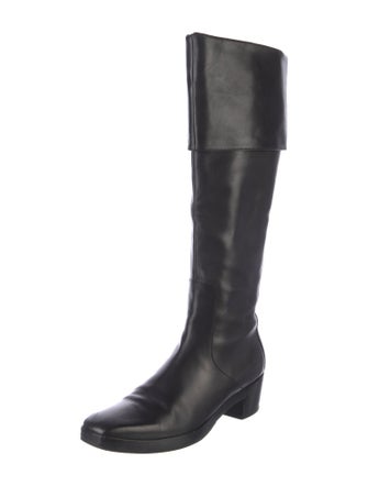 Balenciaga Leather Riding Boots
