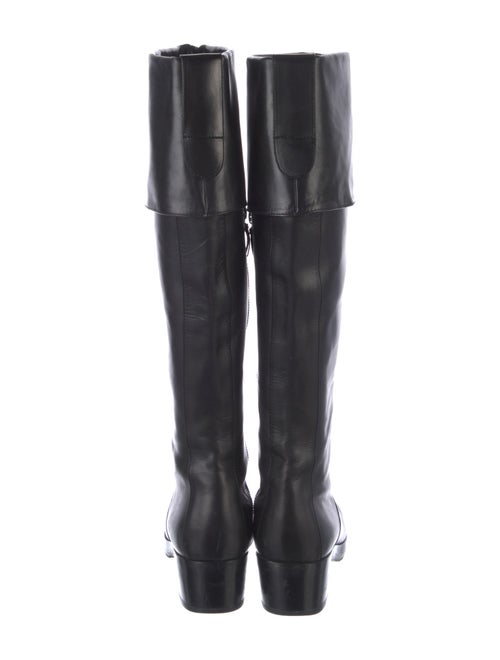 Balenciaga Leather Riding Boots