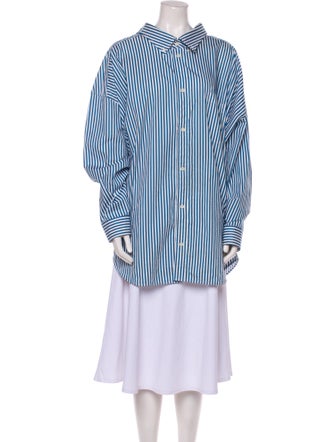 Balenciaga 2020 Striped Tunic