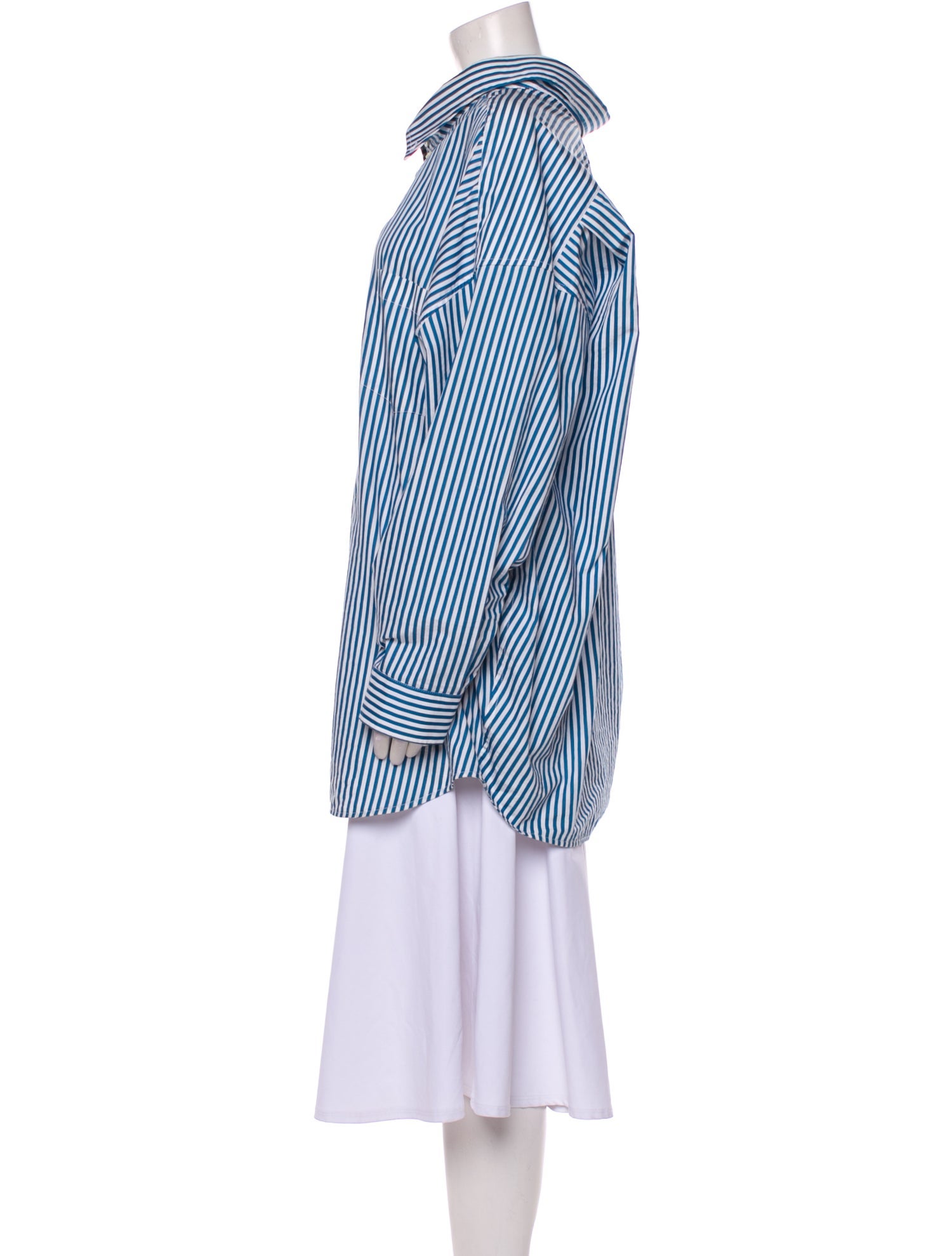 Balenciaga 2020 Striped Tunic
