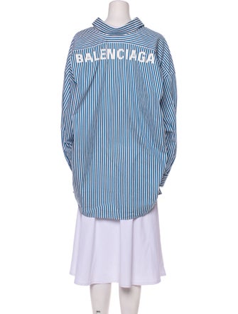 Balenciaga 2020 Striped Tunic
