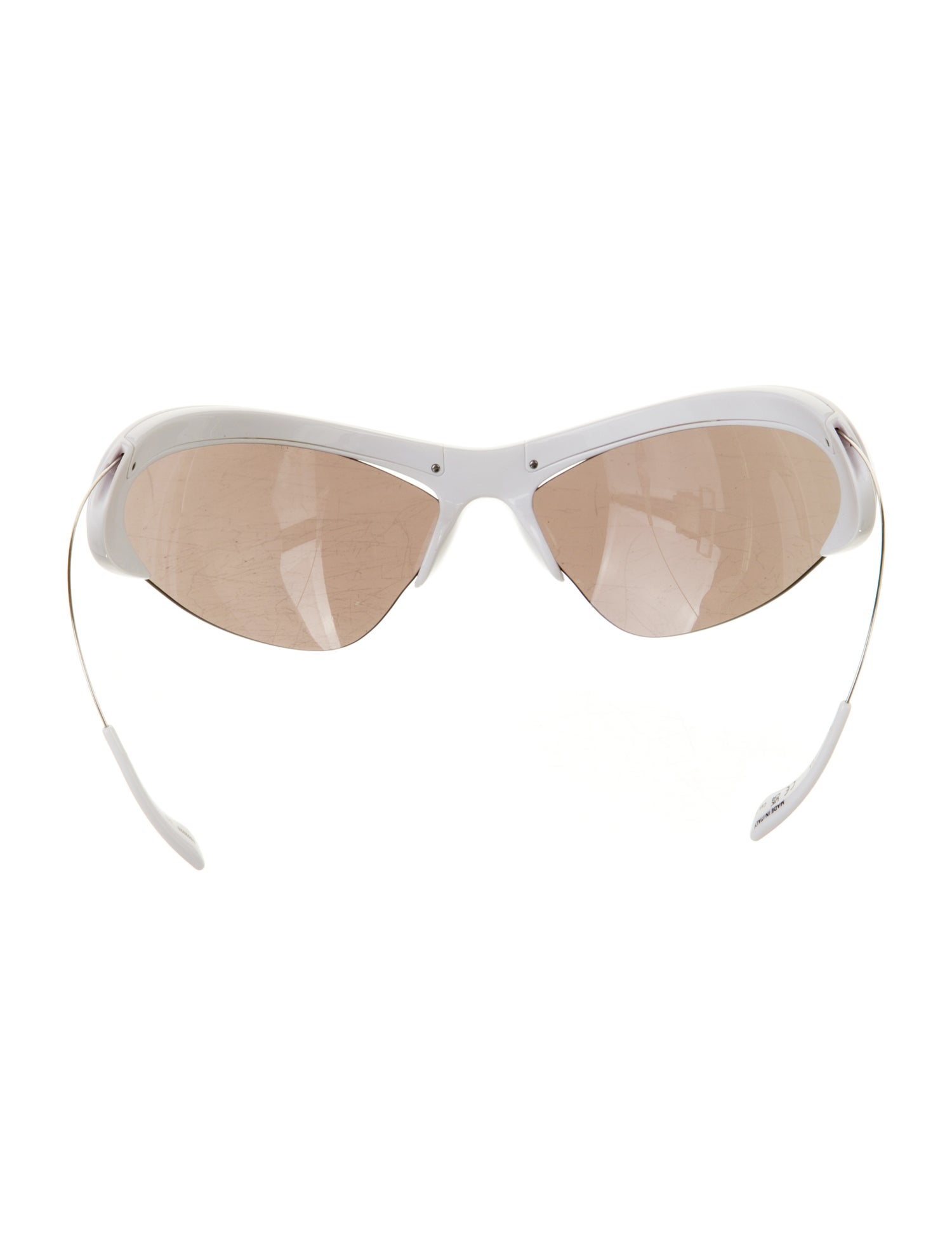 Balenciaga Cat-Eye Mirrored Sunglasses