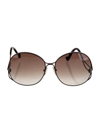 Balenciaga Oversize Gradient Sunglasses