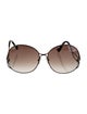 Balenciaga Oversize Gradient Sunglasses