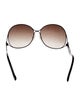 Balenciaga Oversize Gradient Sunglasses