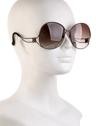 Balenciaga Oversize Gradient Sunglasses